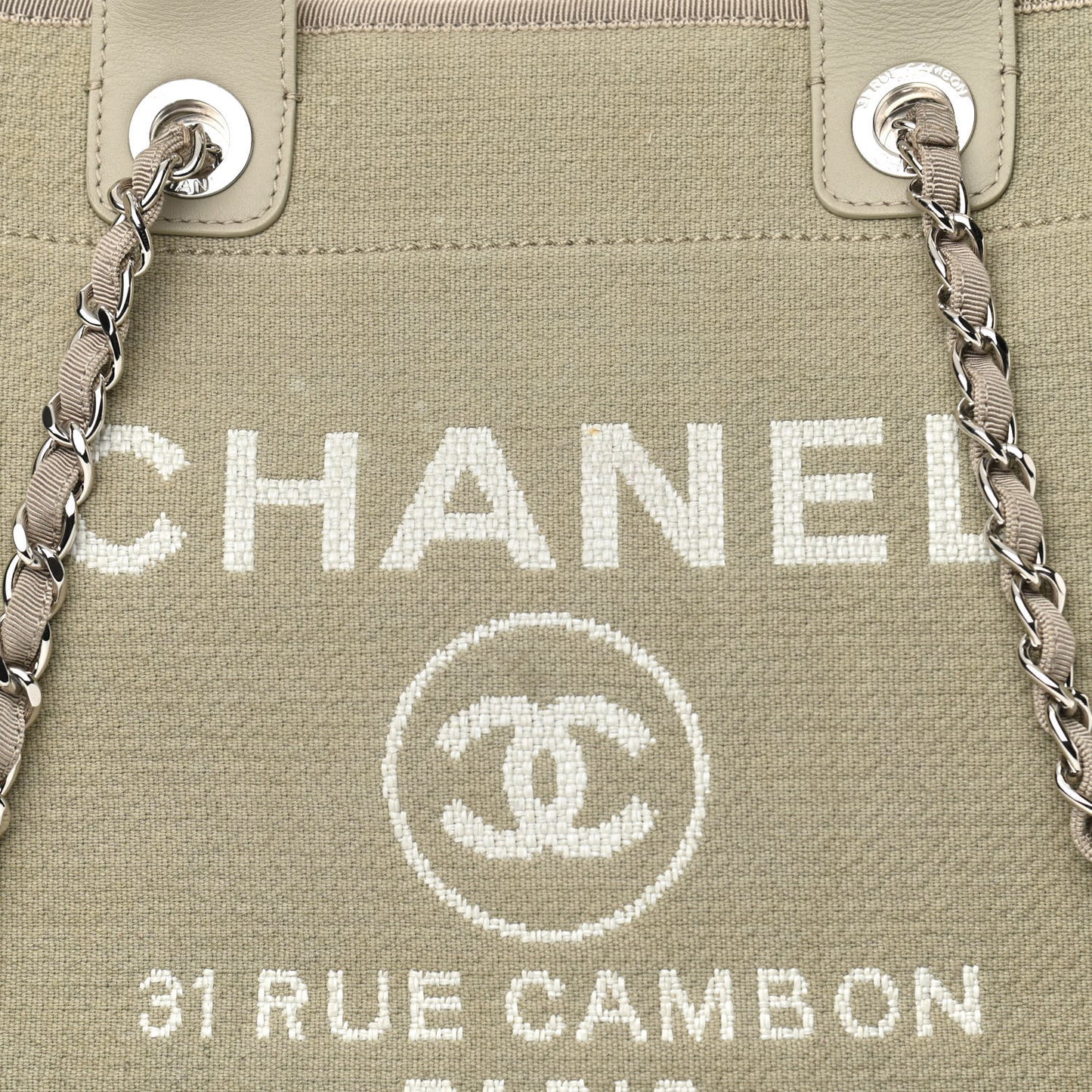 Mixed Fibers Medium Deauville Tote Grey
