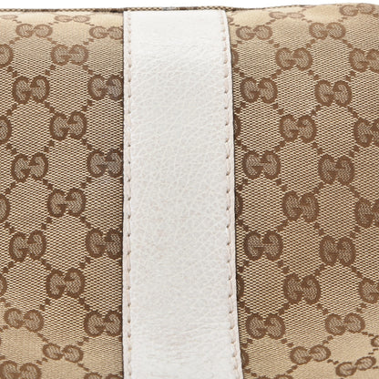 Gucci Monogram Medium Bamboo Bar Tote Off White 8 of 9