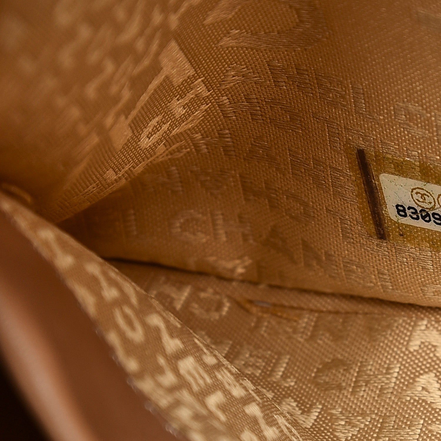 Chanel Calfskin CC Bucket Bag Beige 7 of 12