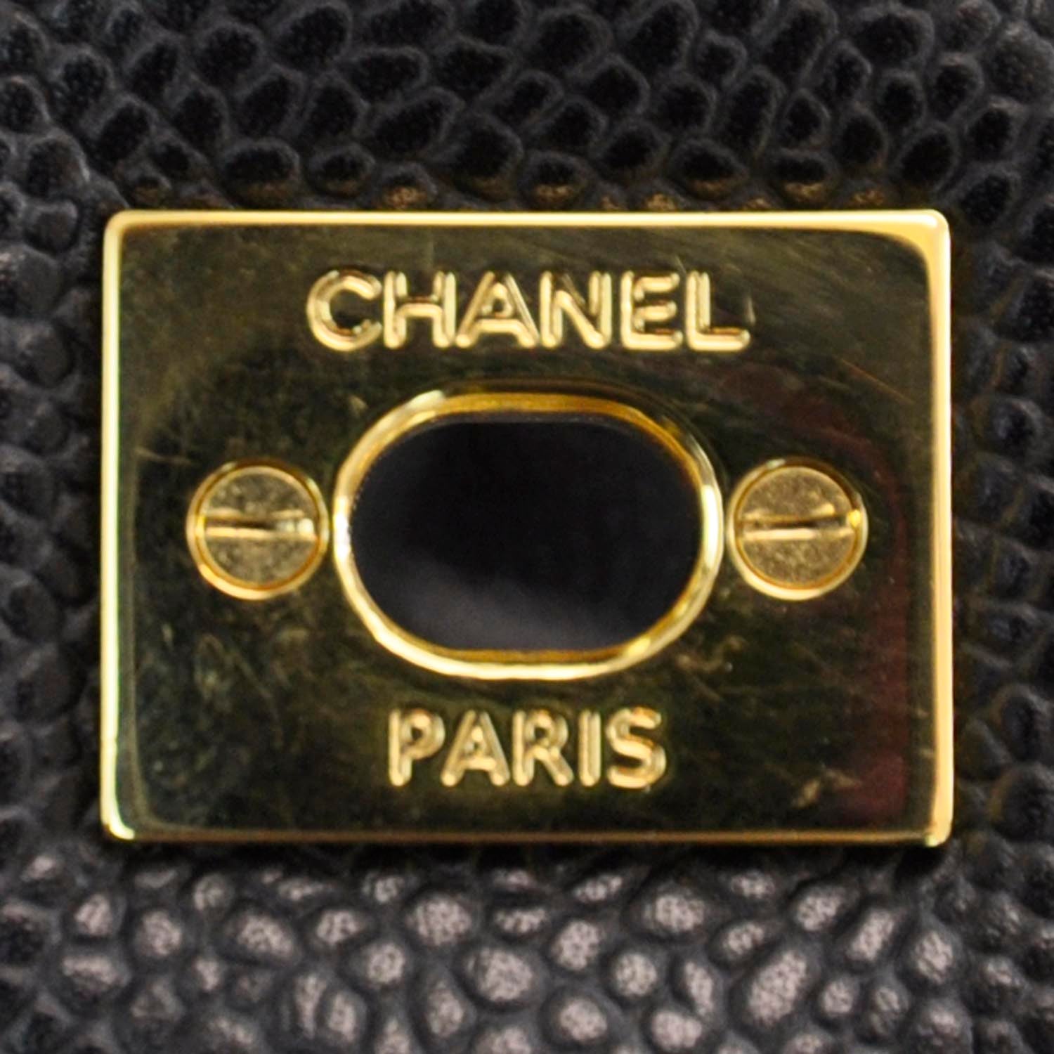 Chanel Caviar Jumbo Single Flap Black 10 of 11
