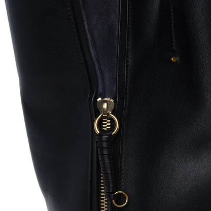 Chloe Smooth Calfskin Medium Milo Shopping Tote Black 8 of 16