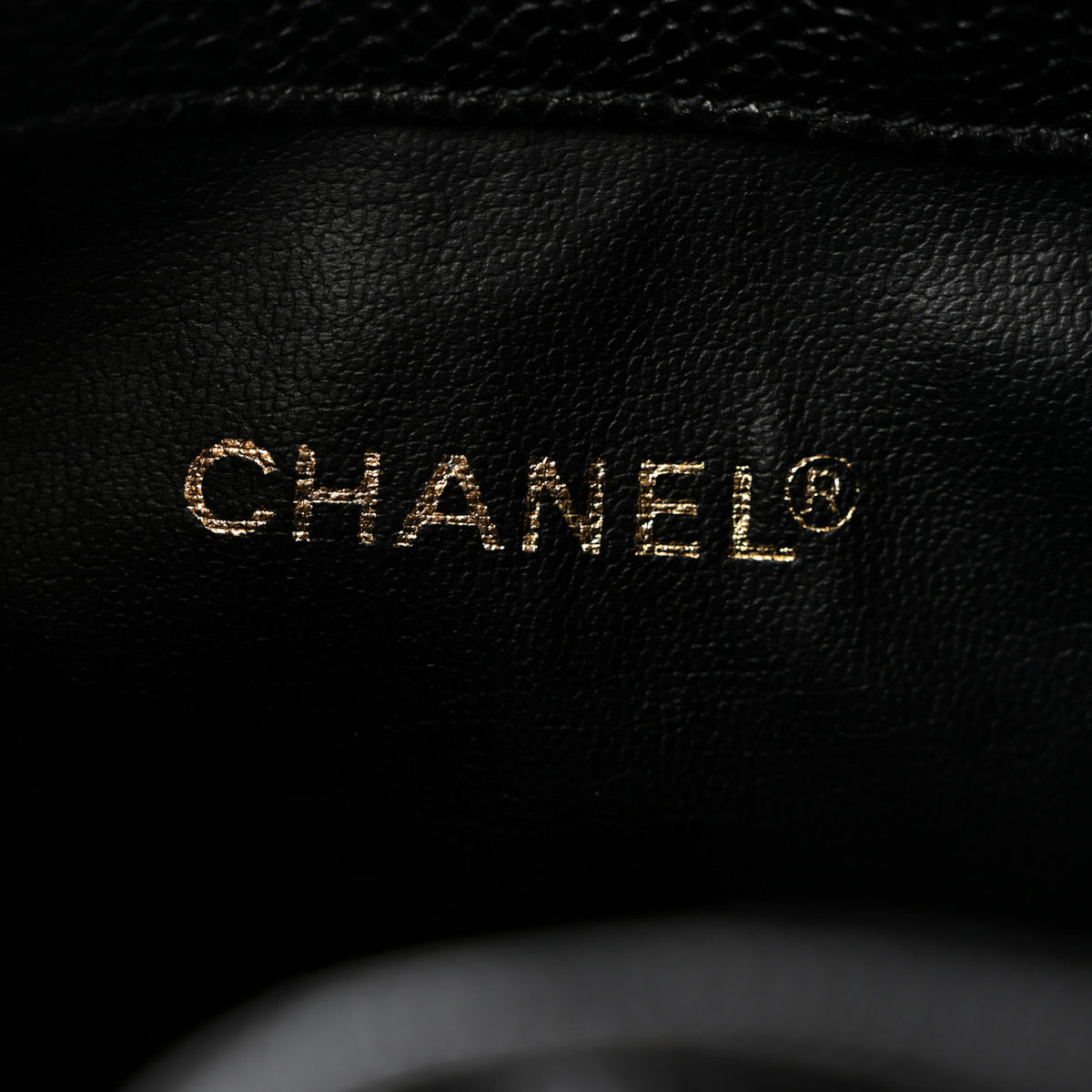 Chanel Caviar CC Drawstring Shoulder Bag Black 7 of 16