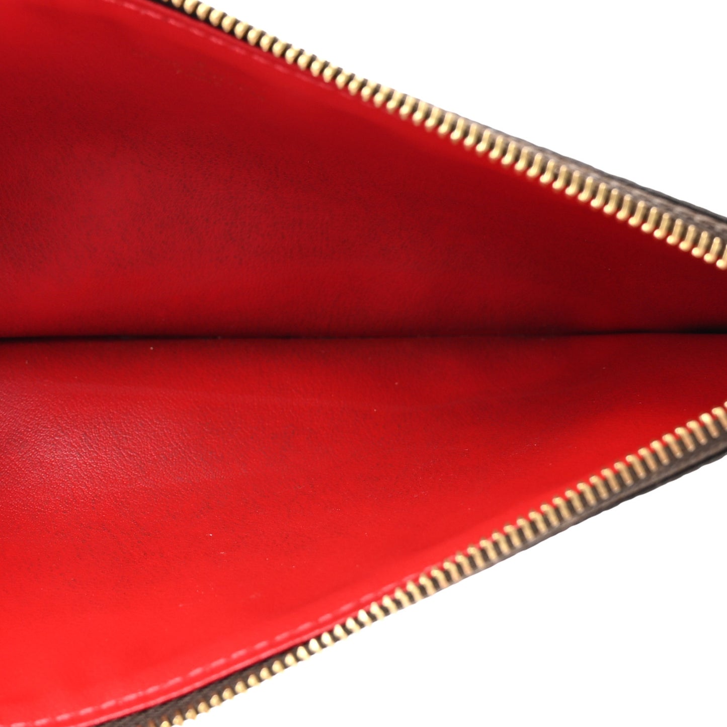 Monogram My LV World Tour Pochette Felicie Chain Wallet Coquelicot