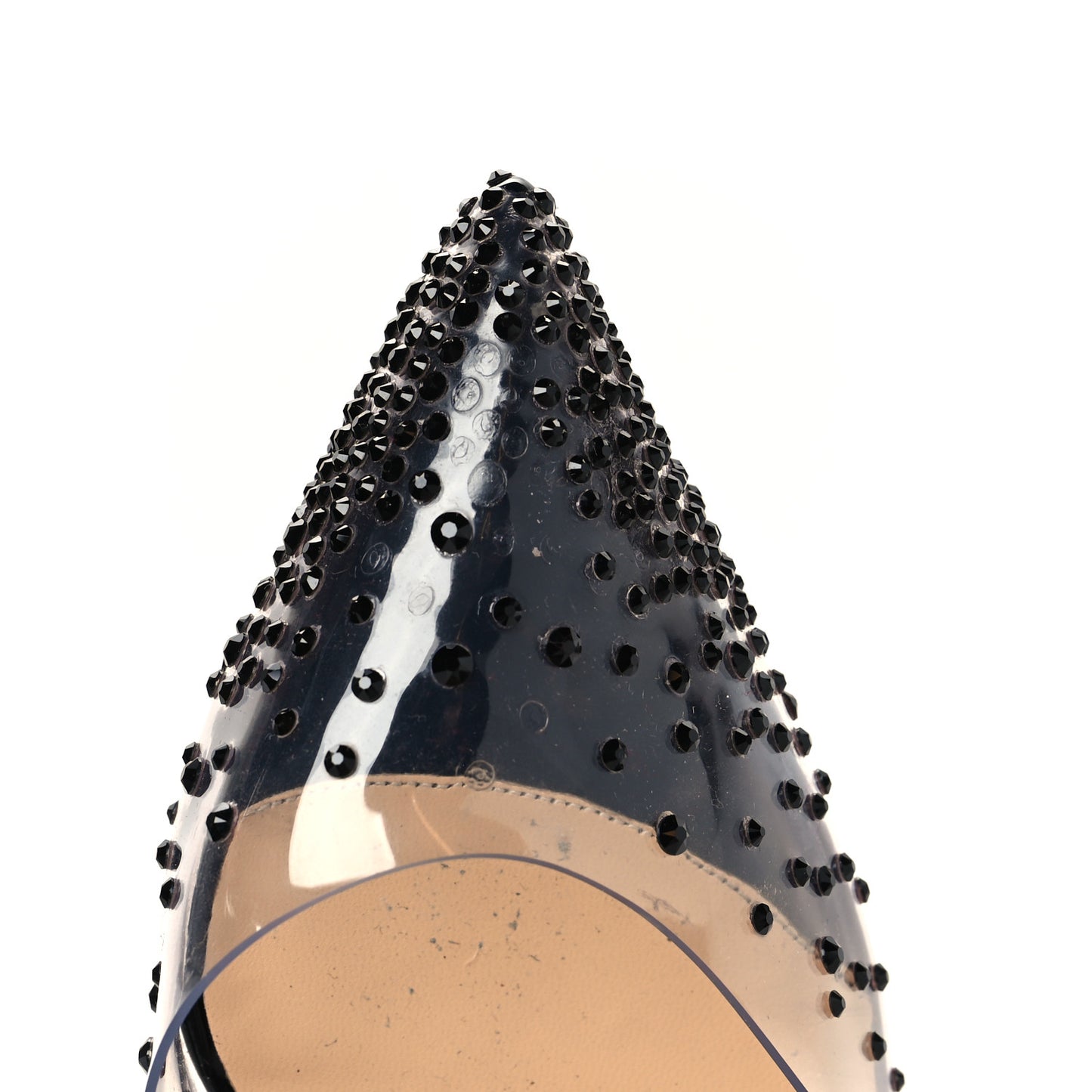 PVC Patent Psychic Spikaqueen 100 Pumps 38.5 Black