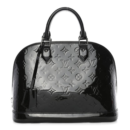 Louis Vuitton Vernis Alma PM Noir Magnetique 1 of 10