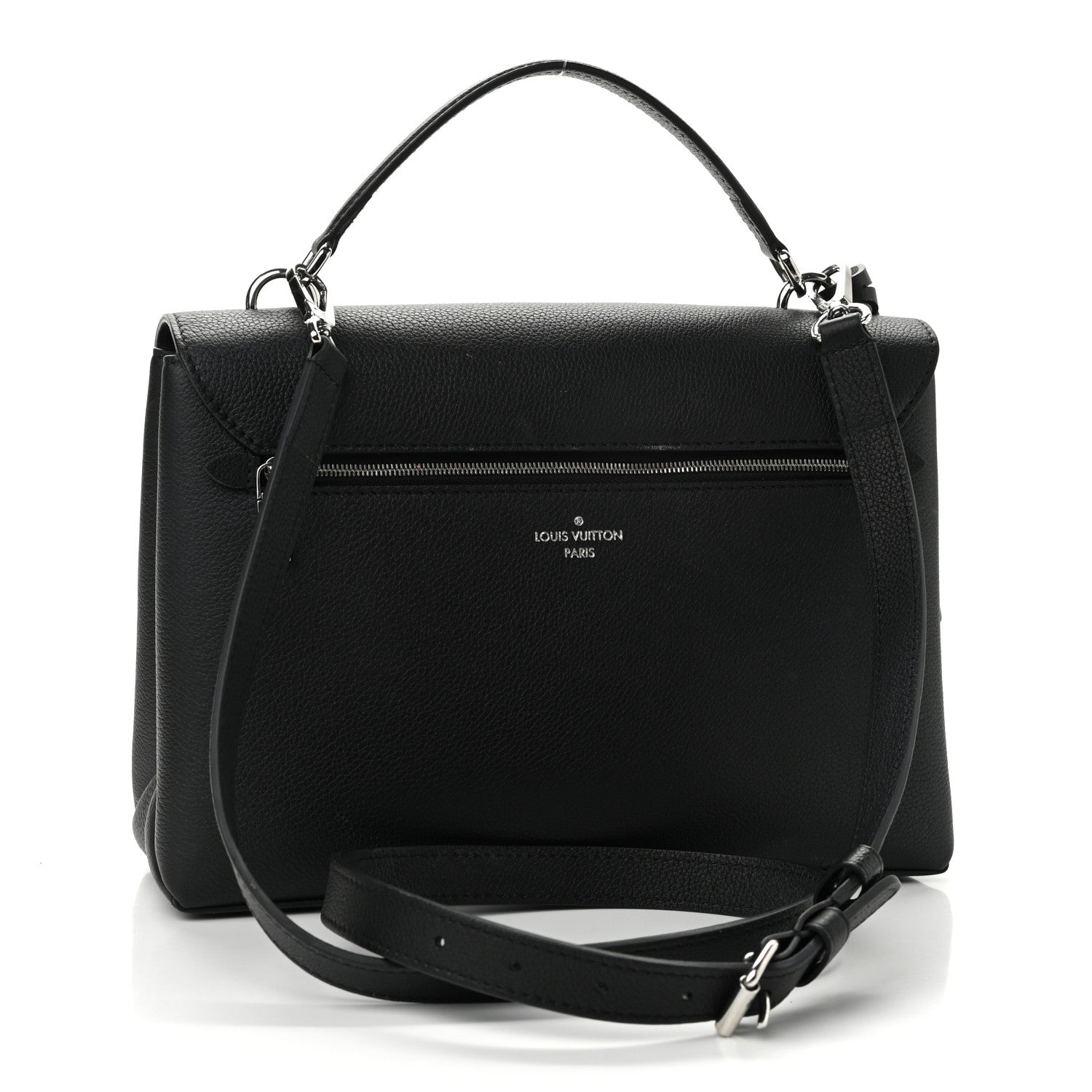 Louis Vuitton Soft Calfskin My Lockme Top Handle Black 3 of 14