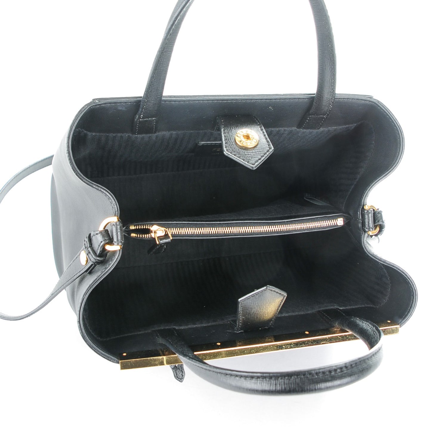 Vitello Elite Petite 2Jours Tote Black