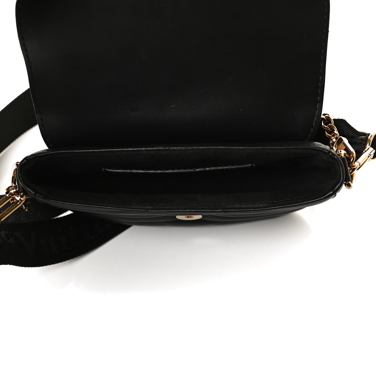 Louis Vuitton Calfskin New Wave Multi Pochette Black 5 of 11