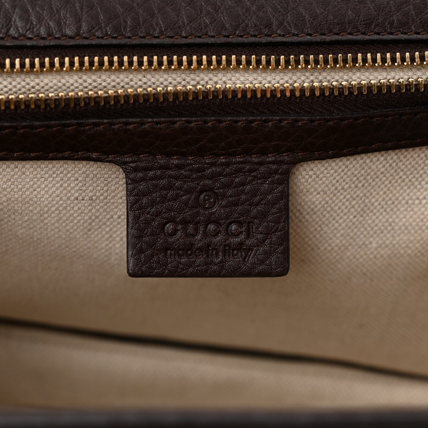 Calfskin Medium New Bamboo Top Handle Bag Brown