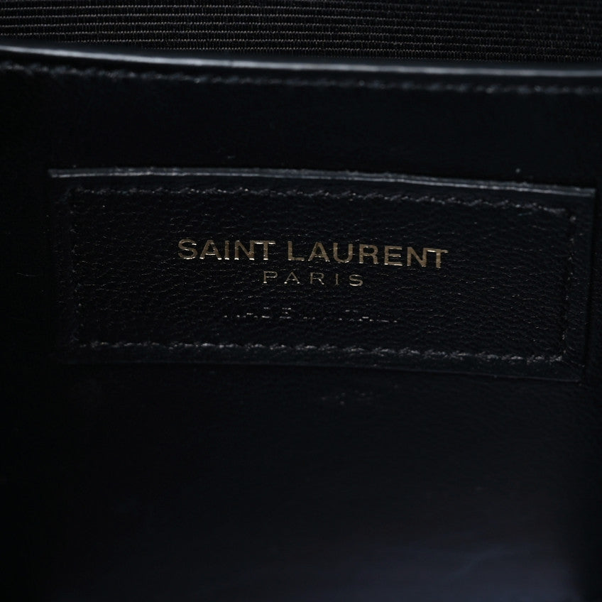 Grain De Poudre Monogram Cassandre Clutch Black