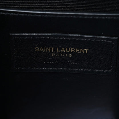 Saint Laurent Grain De Poudre Monogram Cassandre Clutch Black 8 of 8