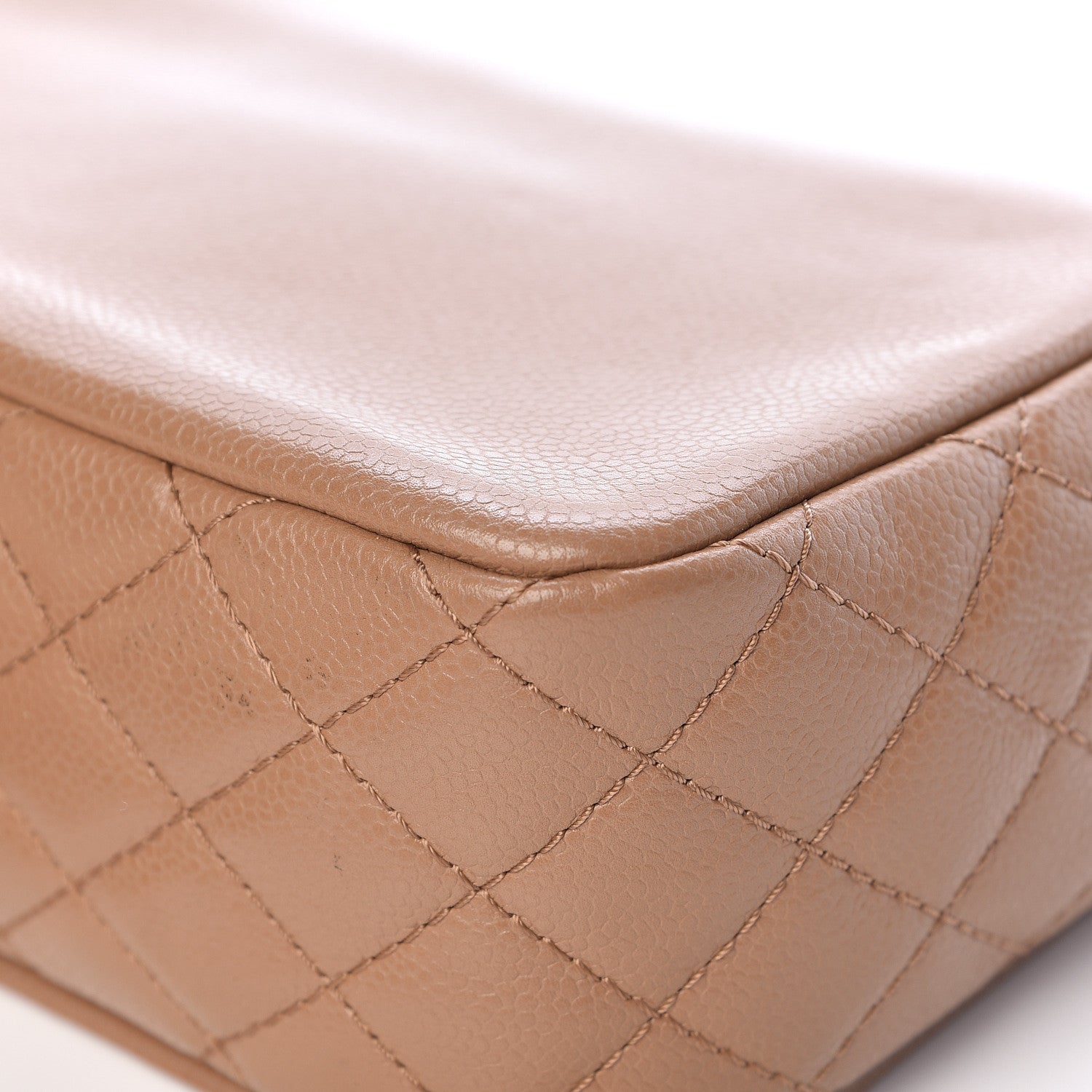 Chanel Caviar Medium Timeless CC Flap Beige 12 of 15