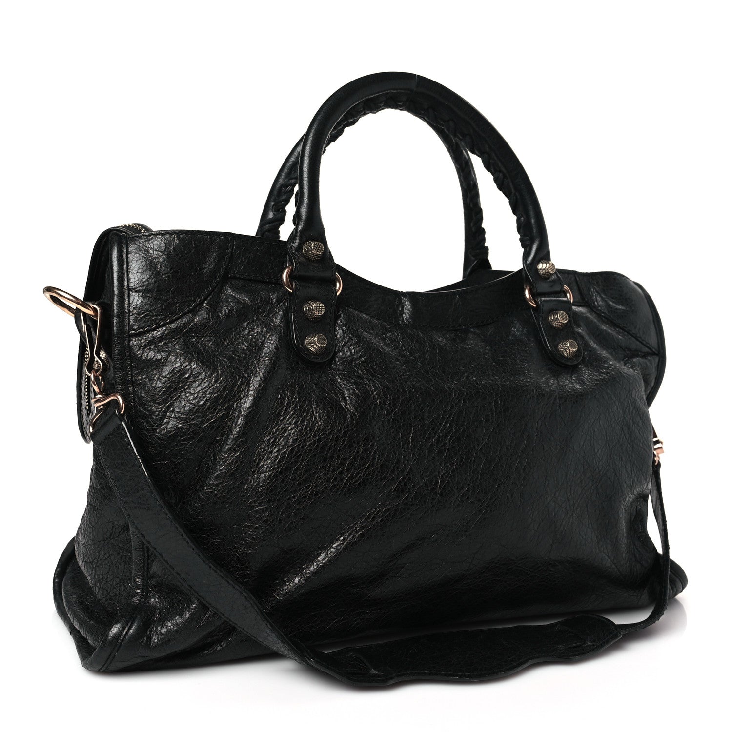 Balenciaga Agneau Giant 12 Gold Hardware City Black 3 of 9