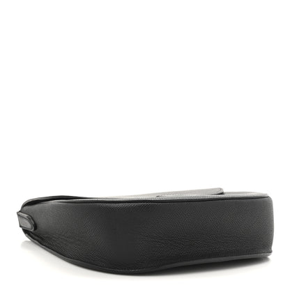 Celine Grained Calfskin Small Trotteur Black 4 of 10