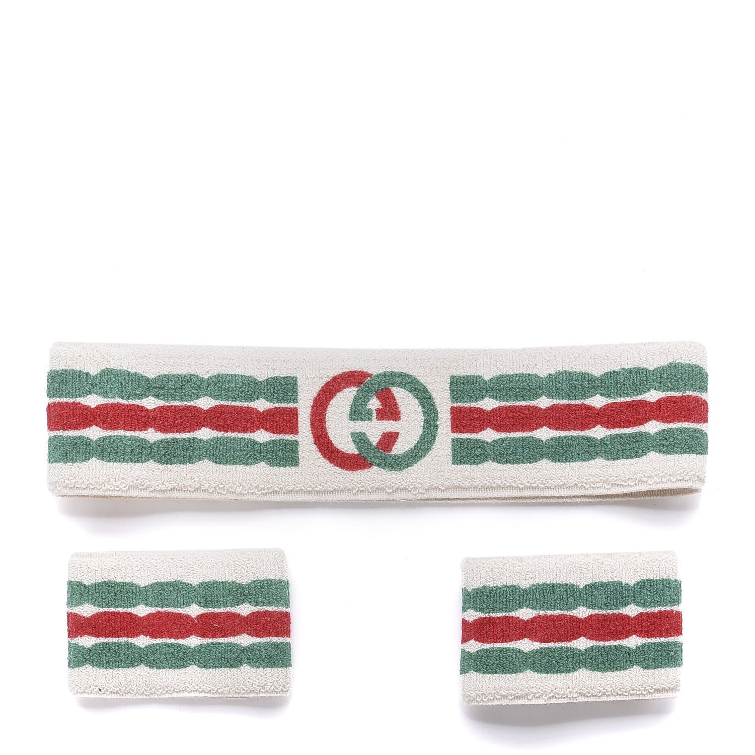 Gucci Cotton Headband and Wrist Set M Multicolor 1 of 6