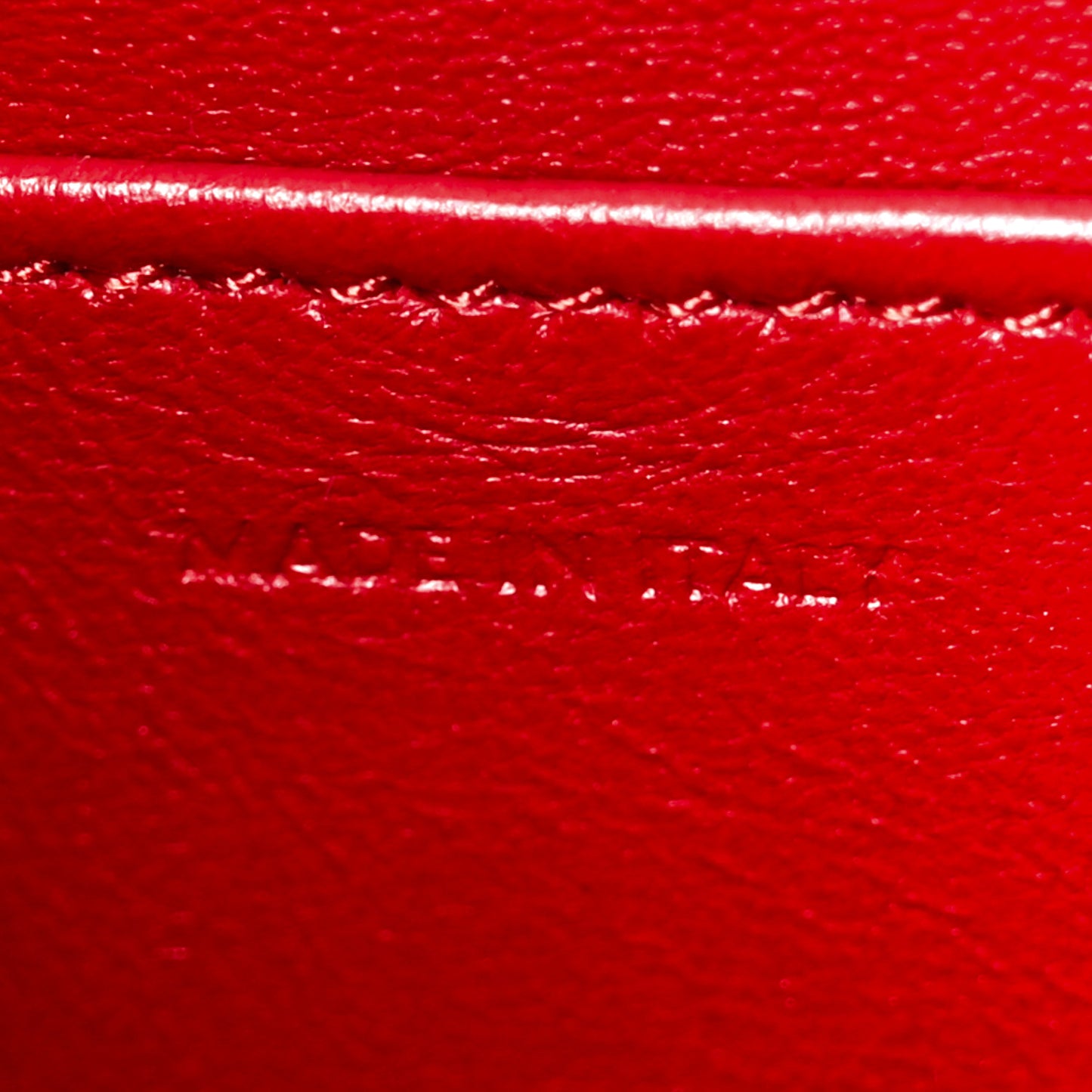 Box Calfskin Teen Classic Box Flap Bag Red