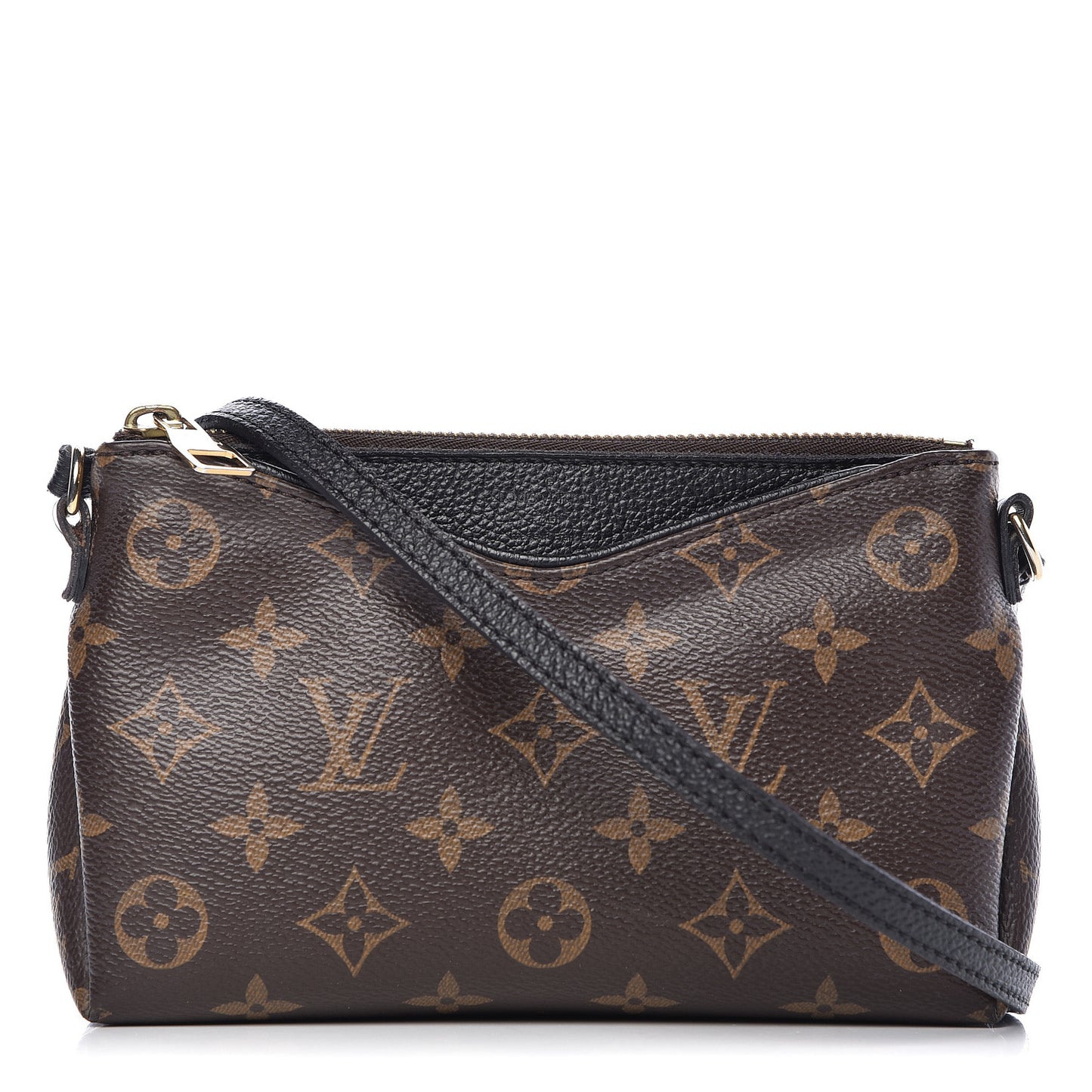 Monogram Pallas Clutch Black