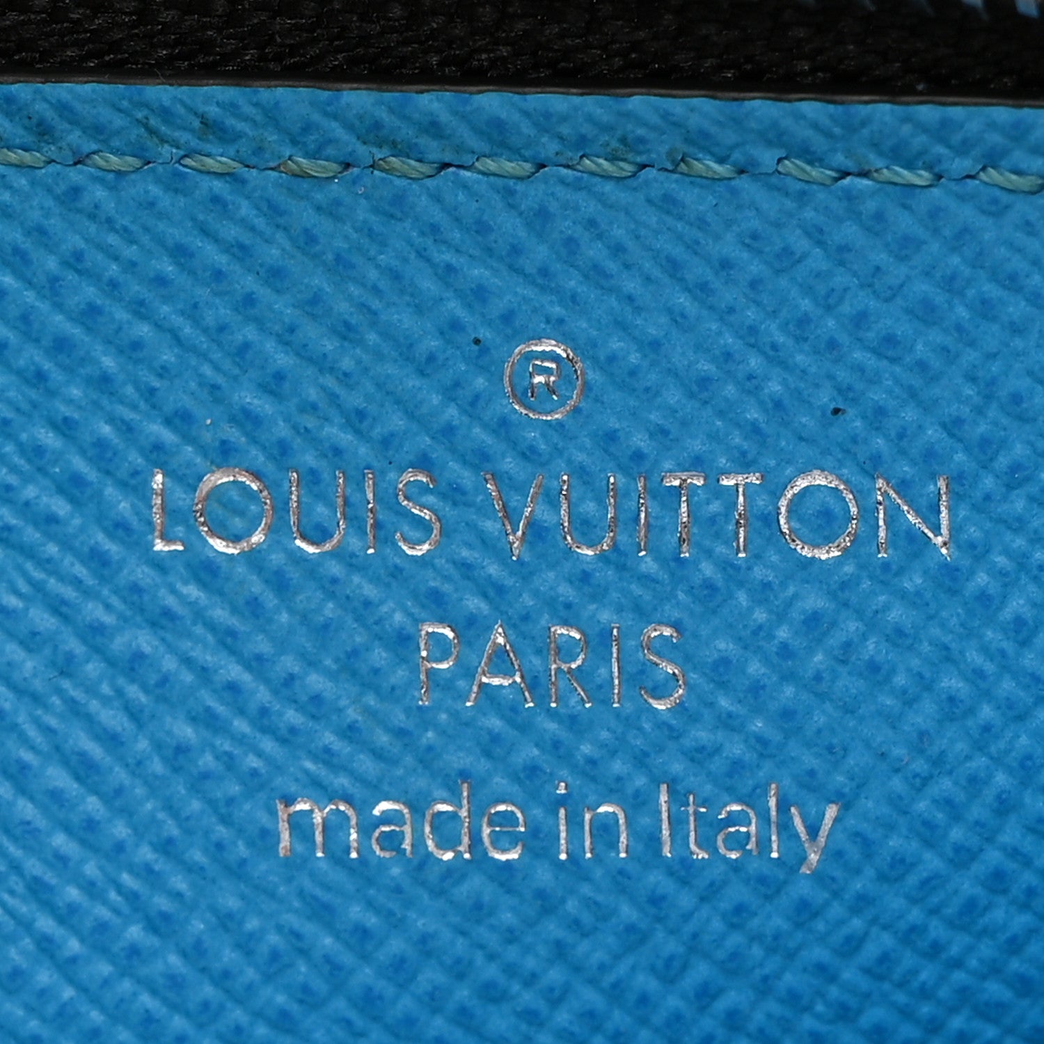 Louis Vuitton Taigarama Coin Card Holder Blue Lagoon 5 of 7