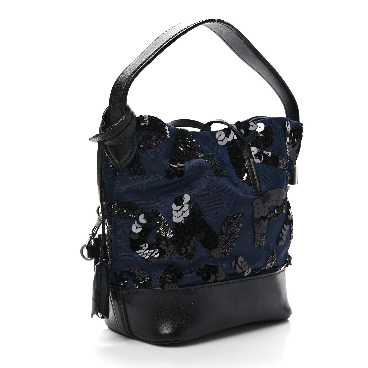 Louis Vuitton Monogram Jacquard Sequin NN14 Spotlight PM Navy 3 of 12