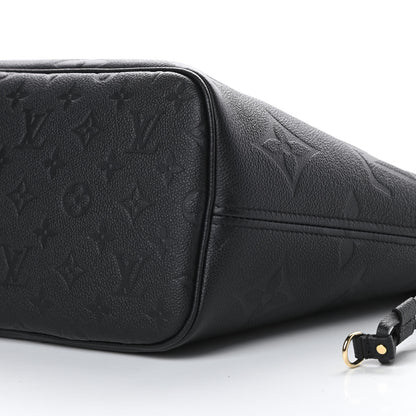 Louis Vuitton Empreinte Monogram Giant Neverfull MM Black 11 of 11