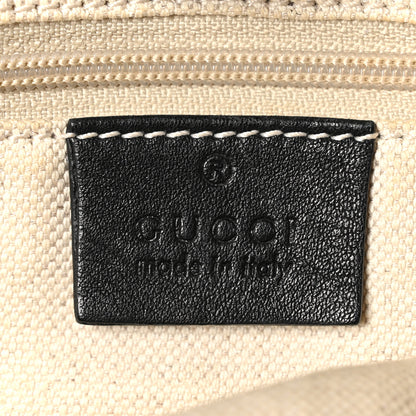Gucci Guccissima Medium Sukey Tote Black 6 of 11