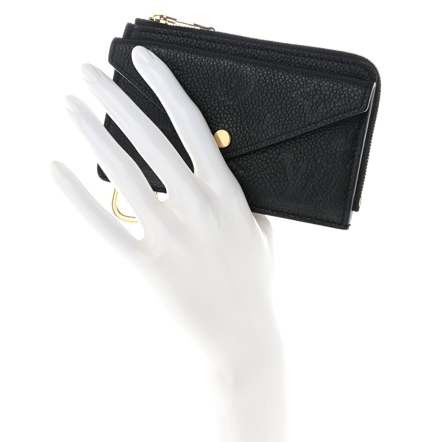 Louis Vuitton Empreinte Recto Verso Card Holder Black 2 of 8