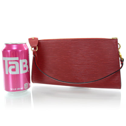 Louis Vuitton Epi Pochette Accessories 24 Rouge 3 of 8