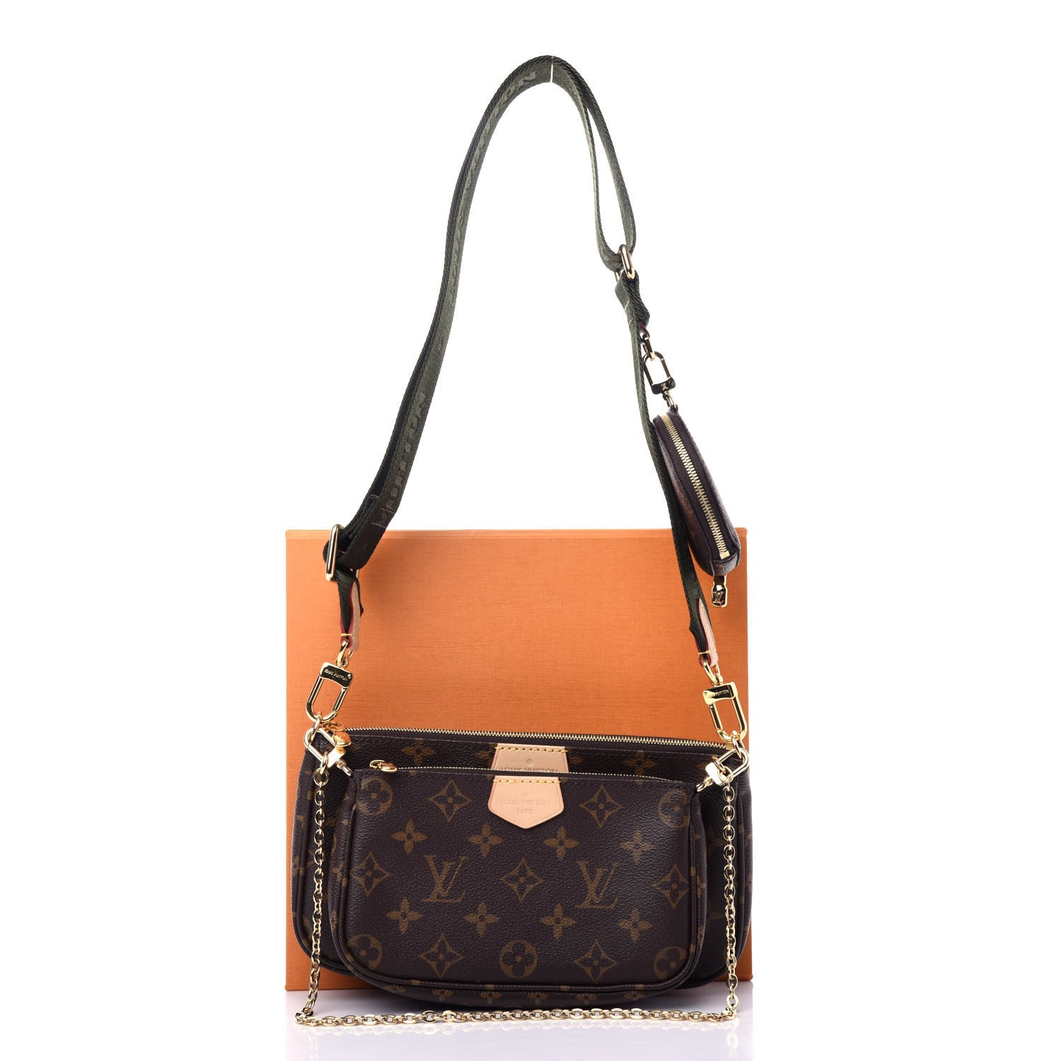 Louis Vuitton Monogram Multi Pochette Accessories Kaki 12 of 12