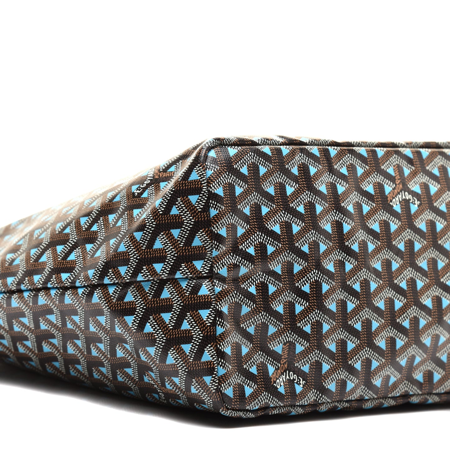 Goyardine Saint Louis Claire Voie PM Black Blue