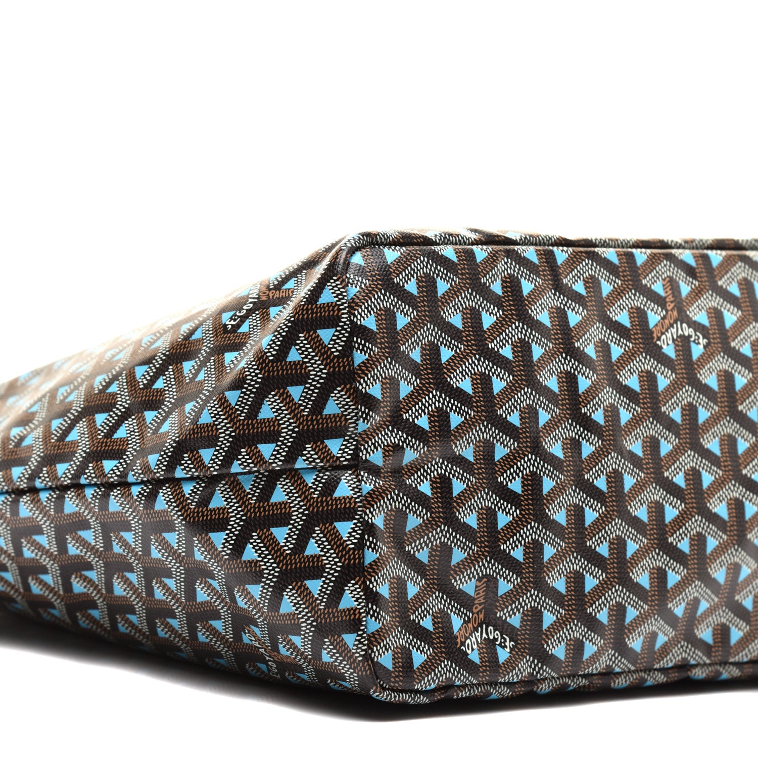 Goyard Goyardine Saint Louis Claire Voie PM Black Blue 6 of 7