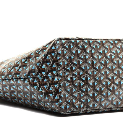 Goyard Goyardine Saint Louis Claire Voie PM Black Blue 6 of 7