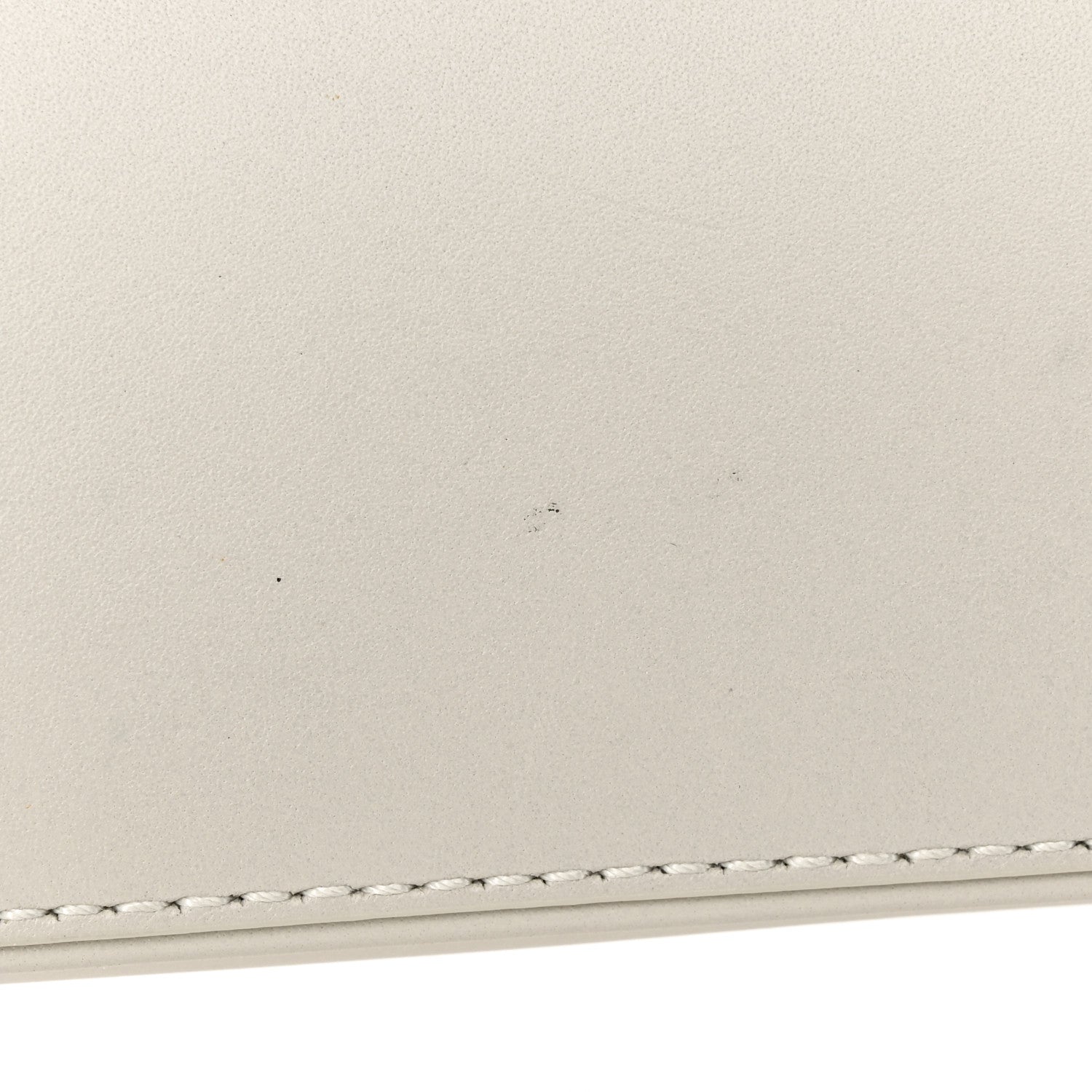 Saint Laurent Smooth Calfskin Le 5 A 7 Hobo Blanc Vintage 18 of 25