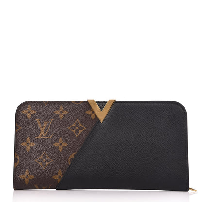 Louis Vuitton Monogram Monogram Kimono Wallet Black 1 of 7