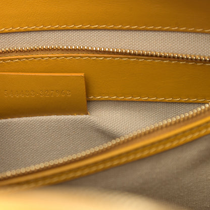 Alexander McQueen Suede Calfskin Heroine Yellow 8 of 18