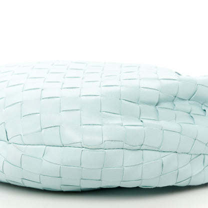 Bottega Veneta Nappa Intrecciato Teen Jodie Hobo Teal Washed 20 of 21