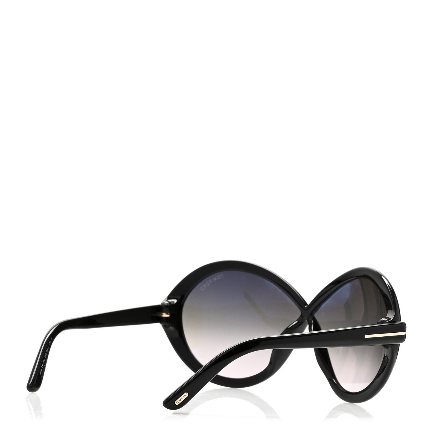 Tom Ford Acetate Jada Sunglasses TF1070 Black 4 of 6