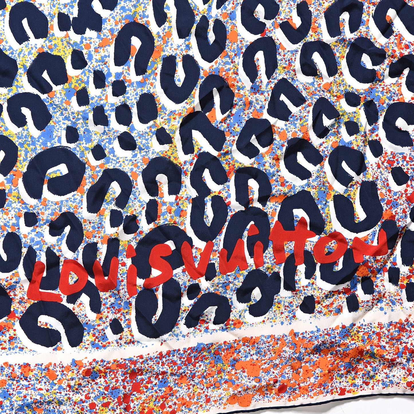 Silk Leo Spray Giant Square Piment