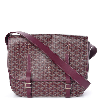 Goyard Goyardine Belvedere GM Messenger Bag Bordeaux 1 of 9