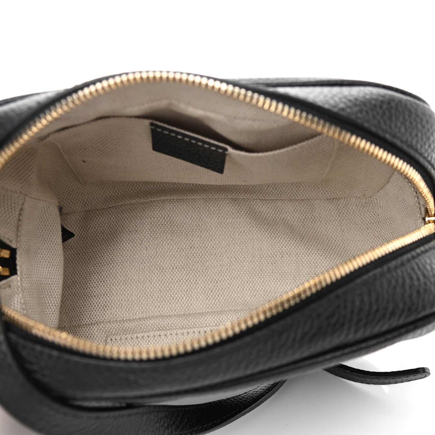 Gucci Pebbled Calfskin Small Soho Disco Bag Black 5 of 12
