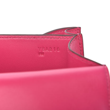 Hermes Ostrich Constance 18 Rose Tyrien 9 of 11