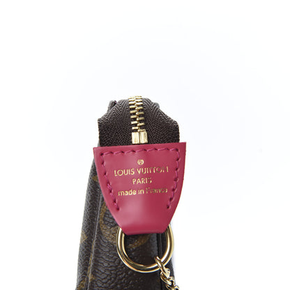 Louis Vuitton Monogram 2020 Christmas Animation Roller Coaster Mini Pochette Accessories Pivoine 7 of 9