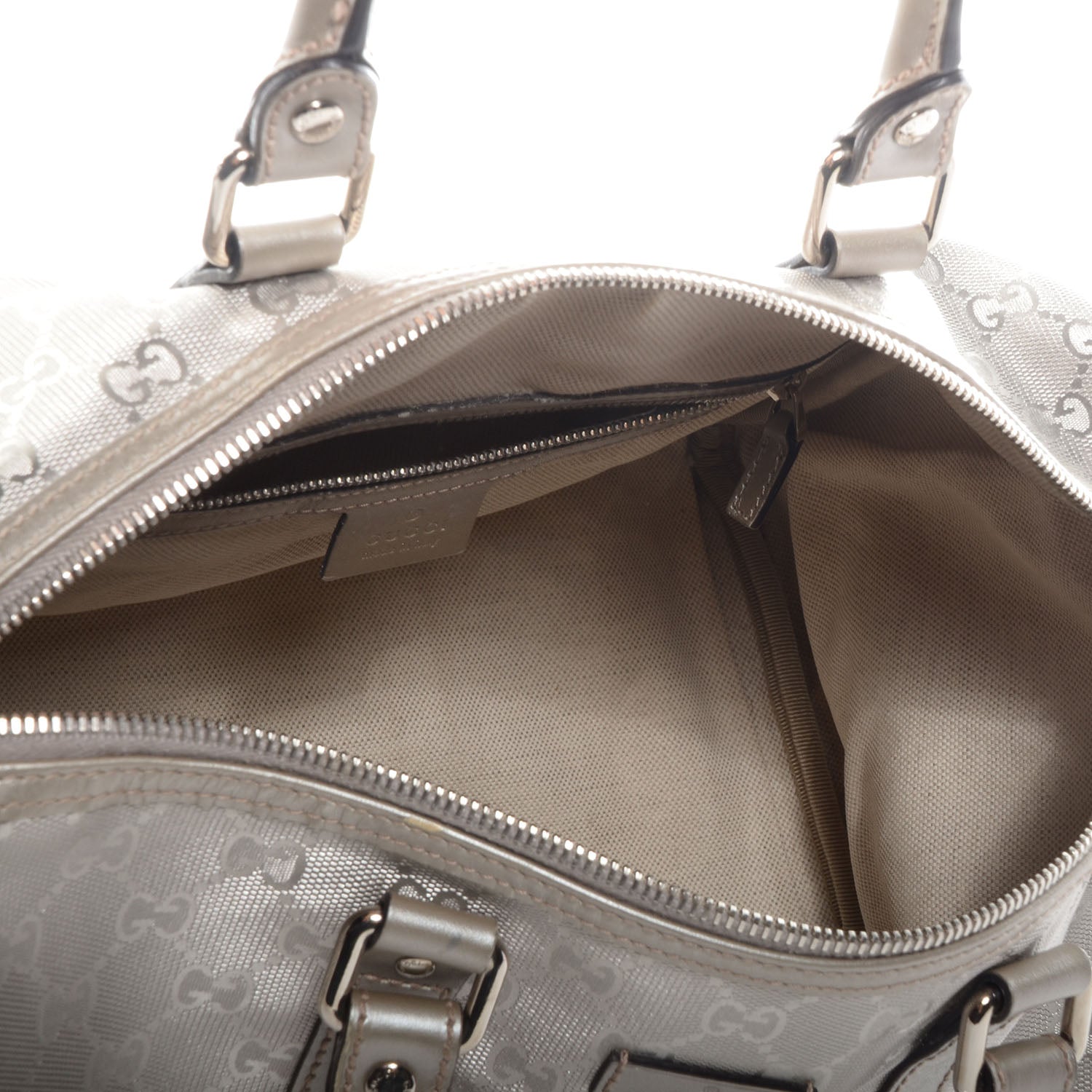 Gucci Imprime Monogram Medium Joy Boston Silver 8 of 17