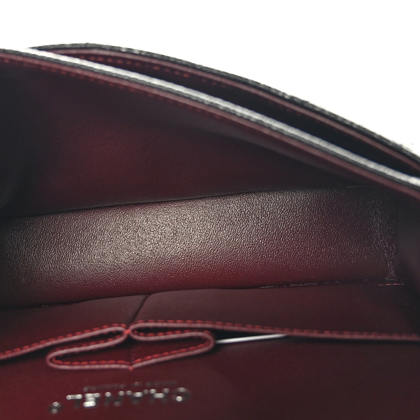 Caviar Quilted Small Double Flap Black