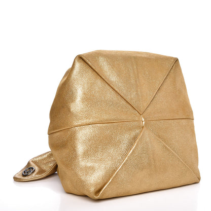 Chanel Metallic Lambskin Knot Hobo Gold 4 of 7