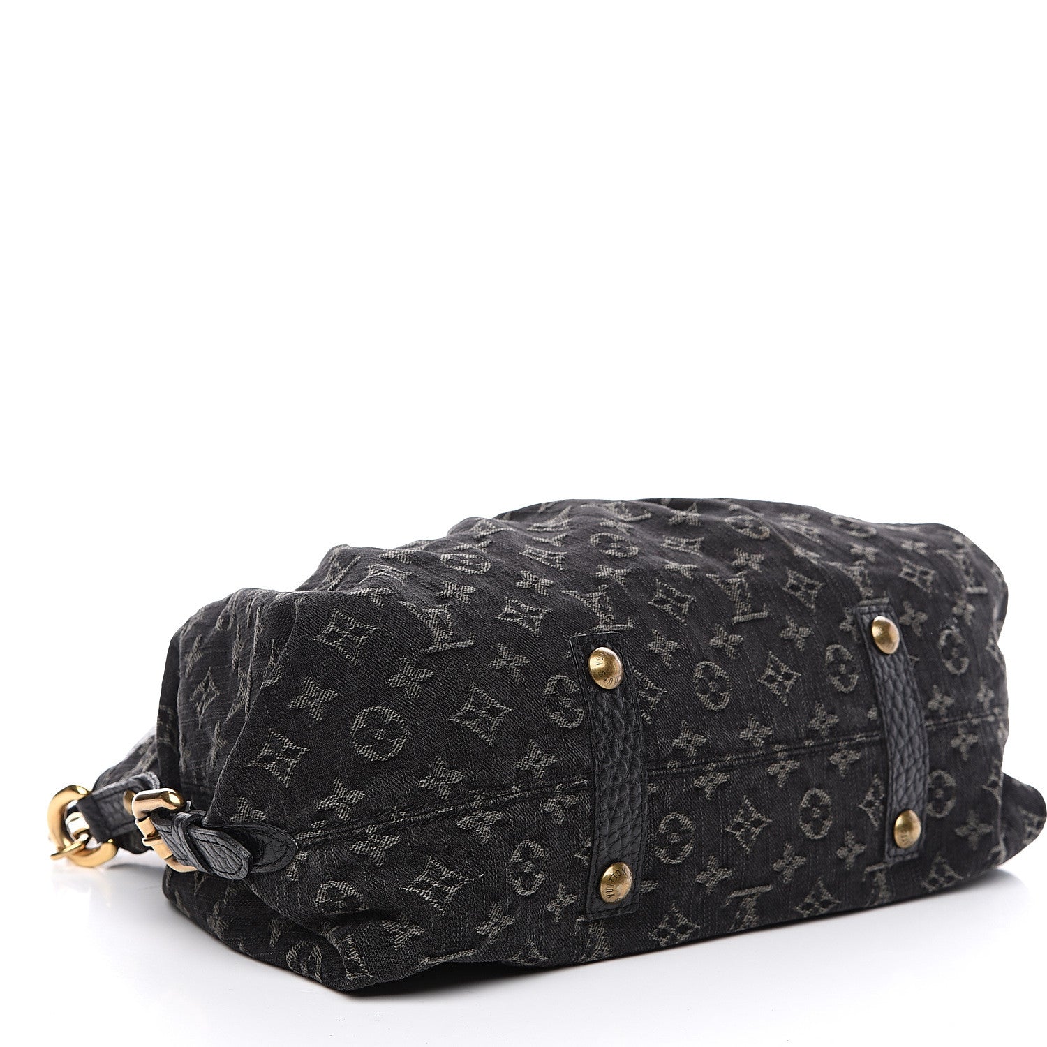 Louis Vuitton Denim Neo Cabby MM Black 3 of 10