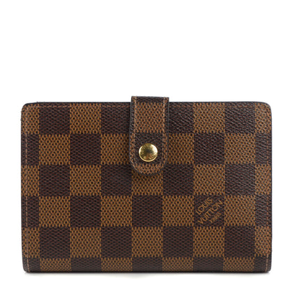 Louis Vuitton Damier Ebene French Purse Wallet 1 of 7