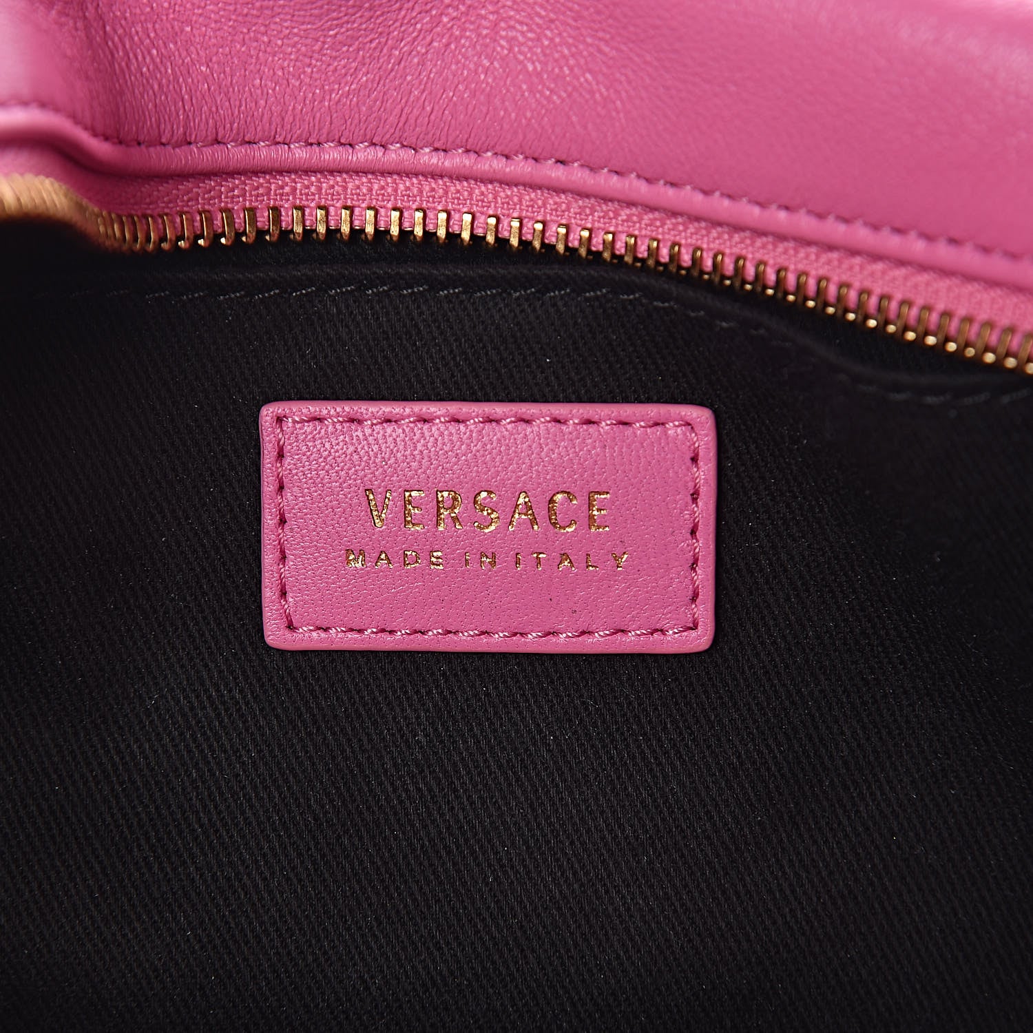 Versace Nappa Quilted Icon Bowler Pink 6 of 13