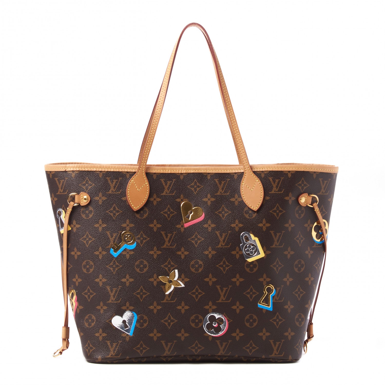 Louis Vuitton Monogram Love Locks Neo Neverfull MM 3 of 10