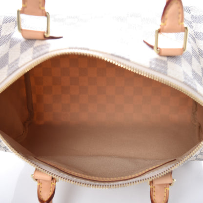 Louis Vuitton Damier Azur Speedy 30 7 of 9
