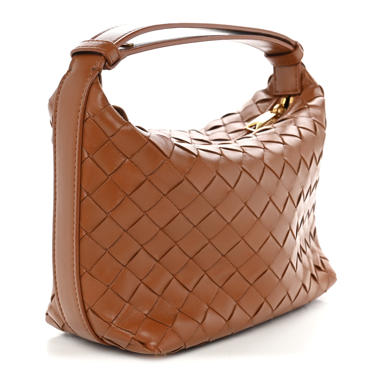 Nappa Intrecciato Mini Wallace Wood